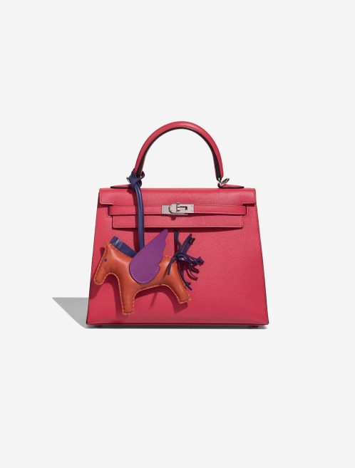 Hermès Rodéo Pegasus MM Milo Cornaline / Bleu Saphir / Anémone Closing System | Sell your designer bag
