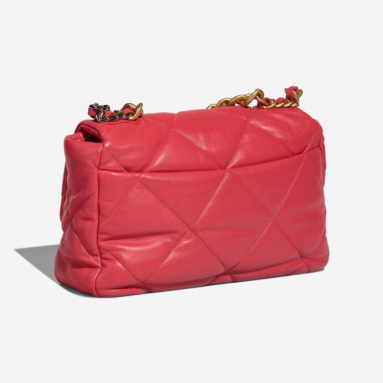 Chanel 19 Large Flap Bag Lamb Coral Red | Sell your designer bag