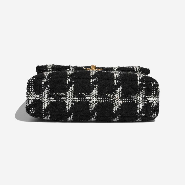 Chanel 19 Large Flap Bag Tweed Black / White | Sell your designer bag