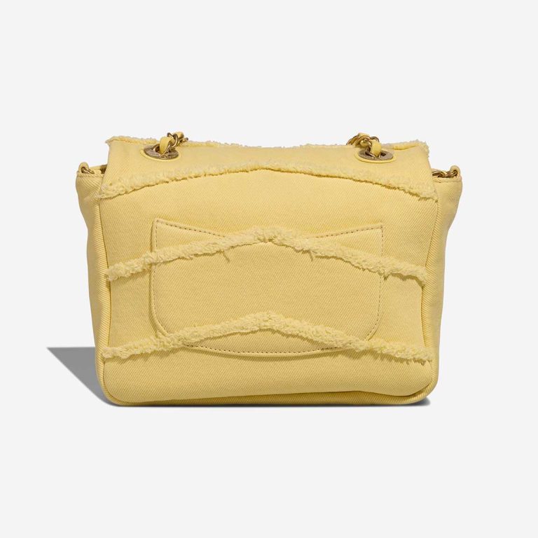 Chanel Timeless Mini Rectangular Cotton Light Yellow | Sell your designer bag