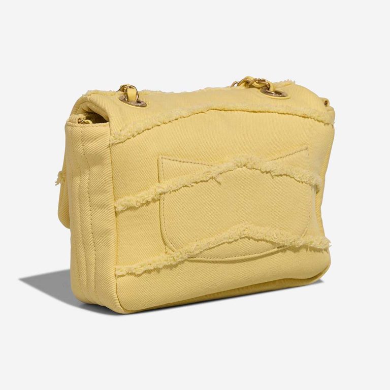 Chanel Timeless Mini Rectangular Cotton Light Yellow | Sell your designer bag
