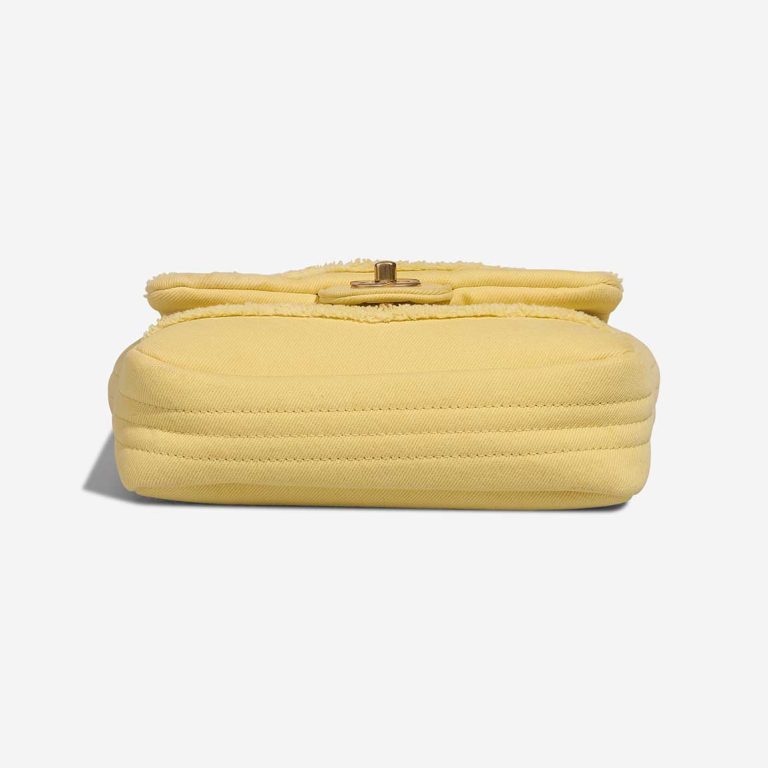 Chanel Timeless Mini Rectangular Cotton Light Yellow | Sell your designer bag