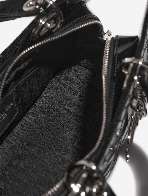 Dior Lady Medium Patent Black Inside | Sell your designer bag