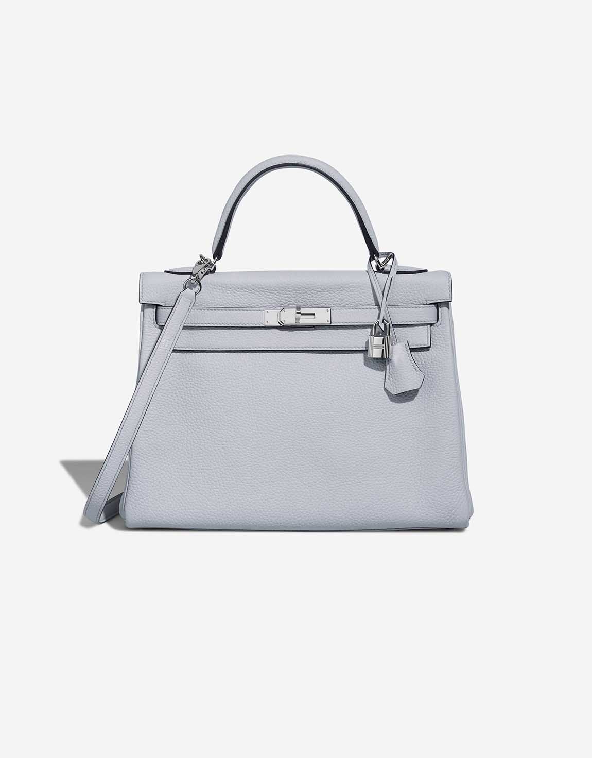 Hermès Kelly 32 Clémence Bleu Pâle | SACLÀB