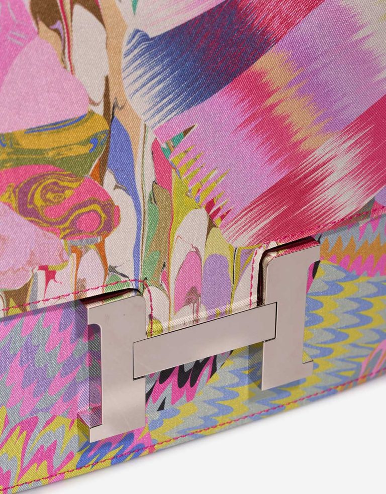 Hermès Constance Marble 24 Silk / Swift Multicolour / Rose Mexico Closing System | Sell your designer bag