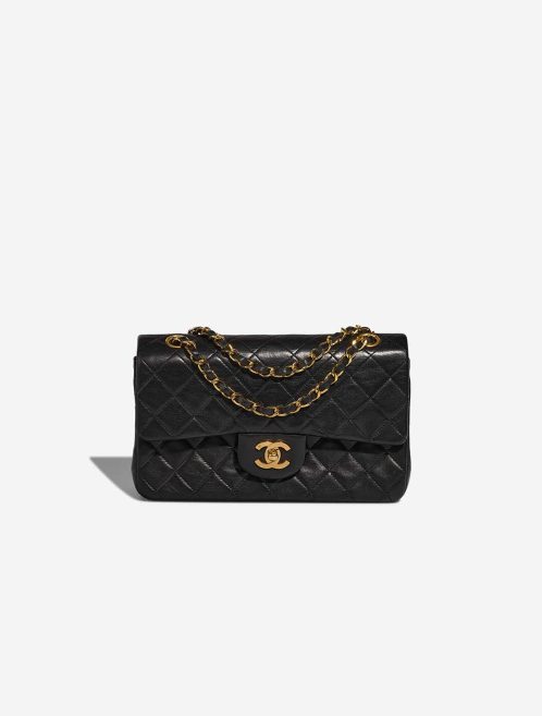 Chanel Timeless Small Lamb Black Front | Sell your designer bag