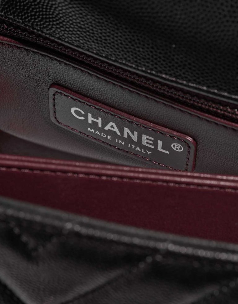 Chanel Timeless Handle Small Calf Black Logo | Sell your designer bag