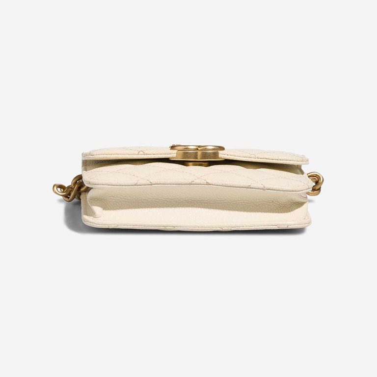 Chanel Flap Wallet Small Canvas White | Sell your designer bag