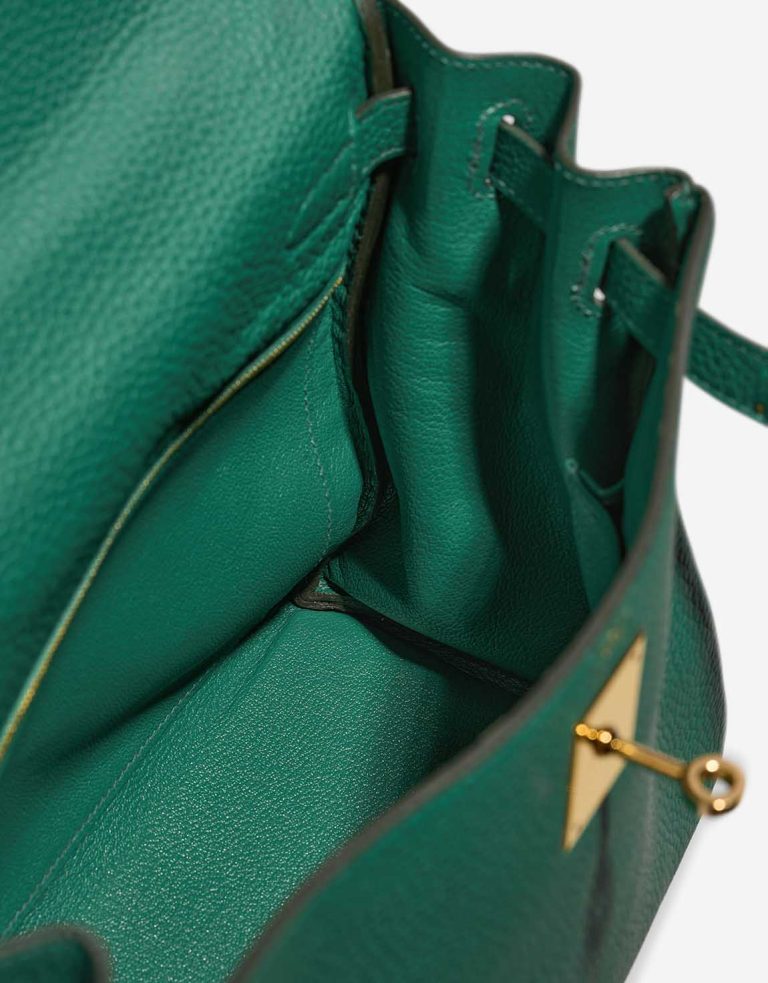 Hermès Kelly 28 Togo Vert Vertigo Inside | Sell your designer bag
