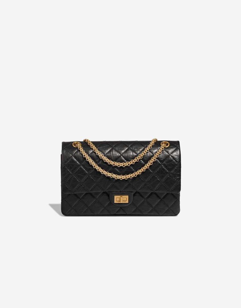 Chanel 2.55 Reissue 226 Aged Calf Black Front | Sell your designer bag