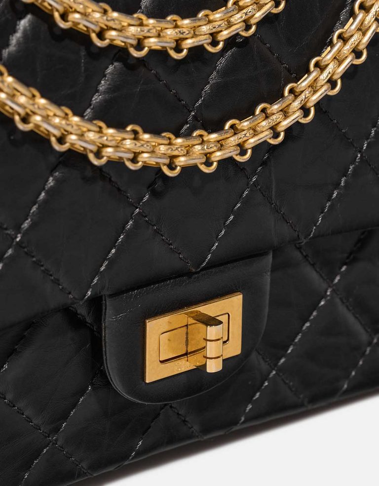Chanel 2.55 Reissue 226 Aged Calf Black Closing System | Sell your designer bag