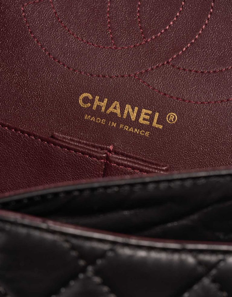 Chanel 2.55 Reissue 226 Aged Calf Black Logo | Sell your designer bag