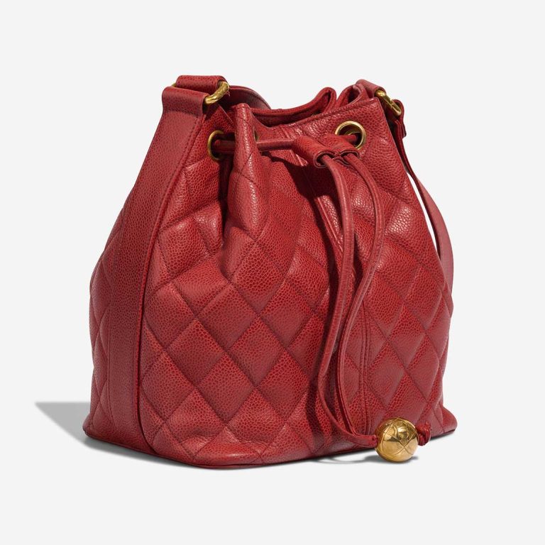 Chanel Drawstring Caviar Red | Sell your designer bag
