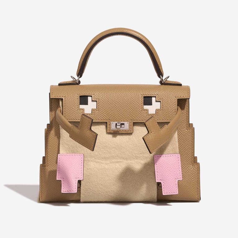 Hermès Kellydole Picto Epsom Chai / Mauve / Terre Battue / Bleu Céleste | Sell your designer bag