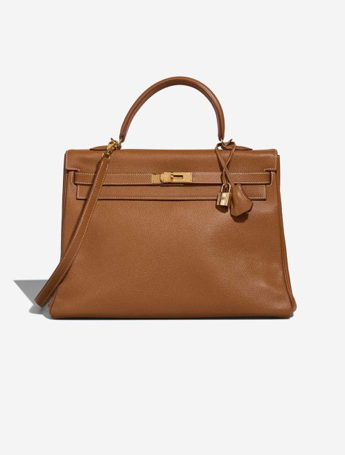 Hermès Kelly 35 Courchevel Gold Front | Sell your designer bag