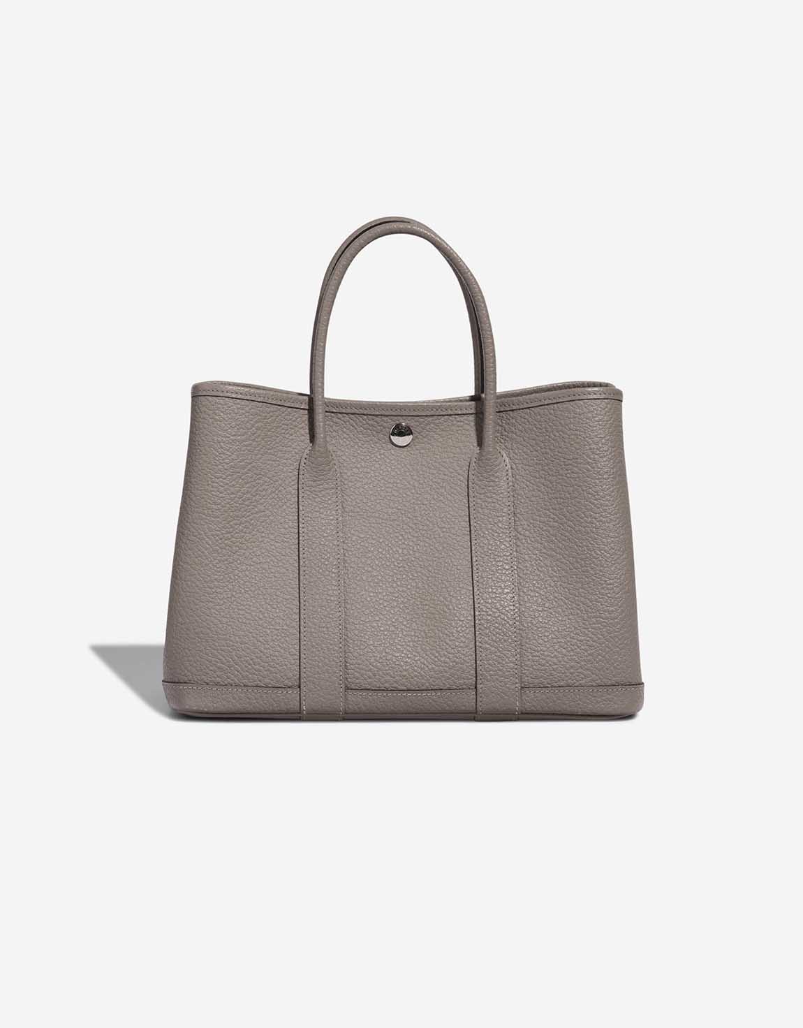 Hermès Garden Party 30 Veau Négonda Gris Asphalte | SACLÀB