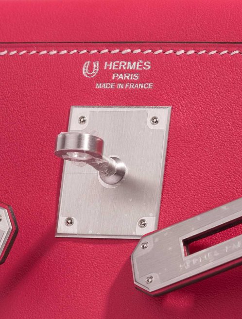 Hermès Kelly 28 Swift Rose Extrême / Rose Sakura Logo | Sell your designer bag