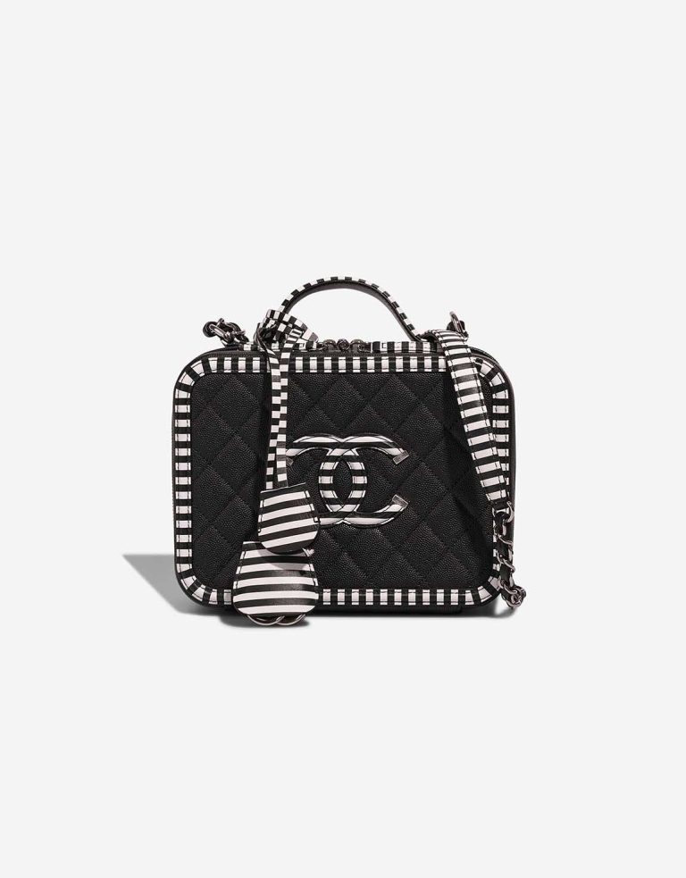 Chanel Vanity Medium Caviar Black Front | Sell your designer bag
