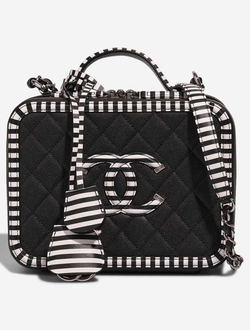 Chanel Vanity Medium Caviar Black Front | Sell your designer bag