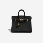 Hermès Birkin 25 Togo Black Front | Sell your designer bag