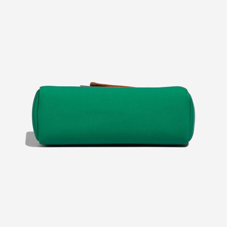 Hermès Herbag 31 Toile / Vache Hunter Menthe / Bleu Aztèque / Naturel | Sell your designer bag
