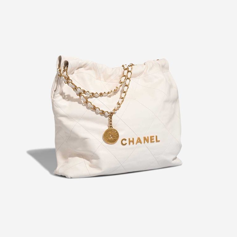 Chanel 22 Medium Lamb Off White | Sell your designer bag
