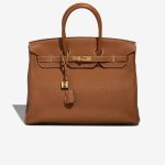Hermès Birkin 35 Togo Gold Front | Sell your designer bag