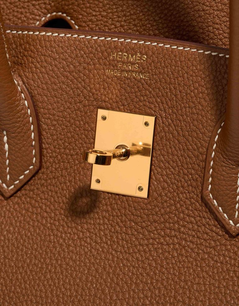 Hermès Birkin 35 Togo Gold Logo | Sell your designer bag