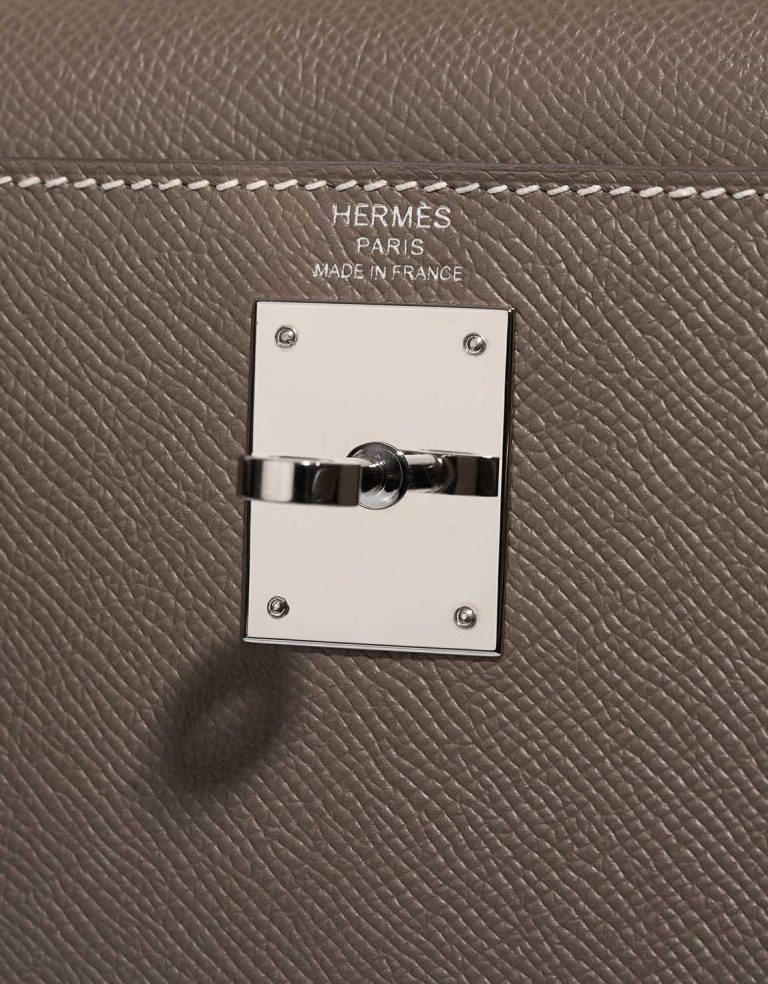 Hermès Kelly 28 Epsom Étoupe Logo | Sell your designer bag