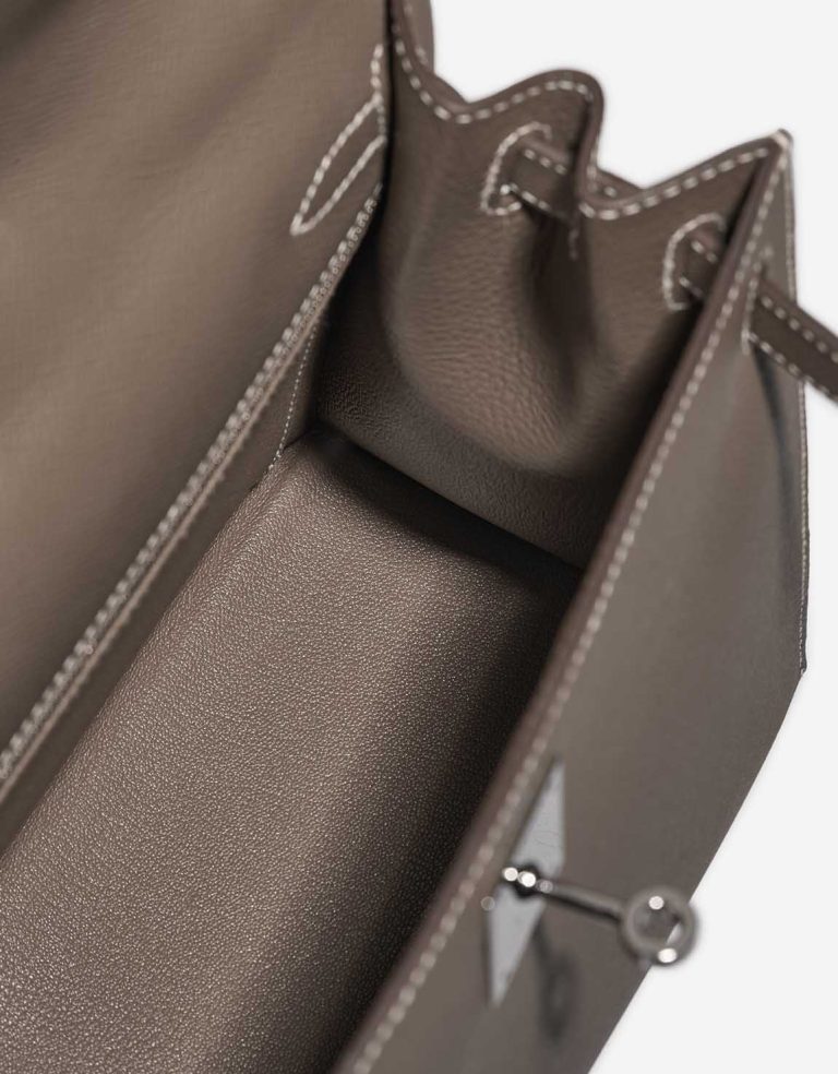 Hermès Kelly 28 Epsom Étoupe Inside | Sell your designer bag