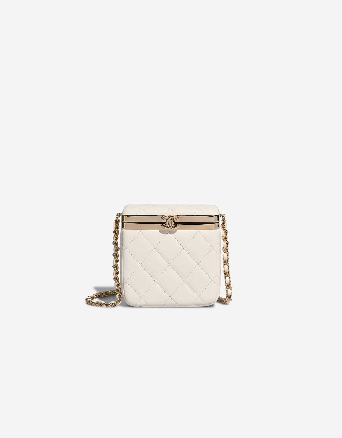 Chanel Clutch Case Lamb White | SACLÀB