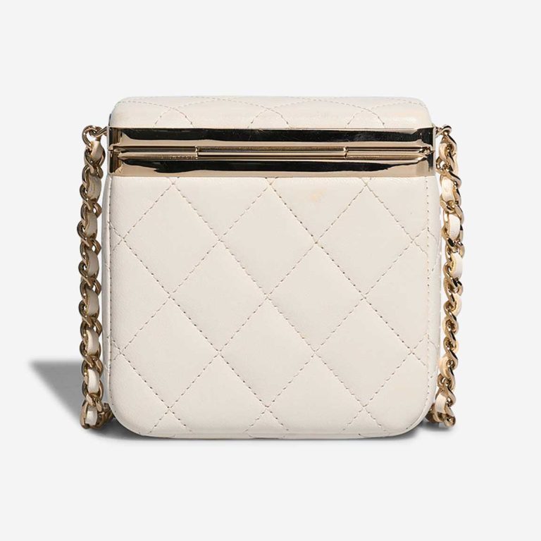 Chanel Clutch Lamb White | Sell your designer bag