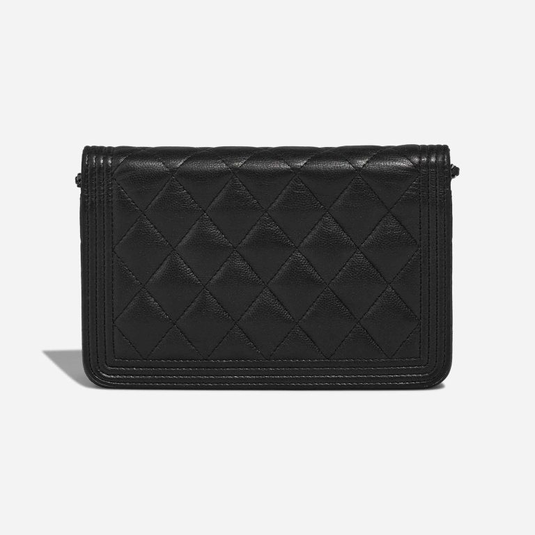 Chanel Boy Wallet On Chain Aged Calf So Black | Sell your designer bag