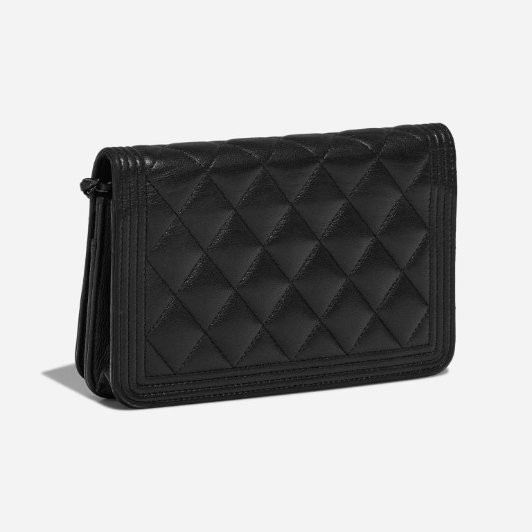 Chanel Boy Wallet On Chain Aged Calf So Black | Sell your designer bag