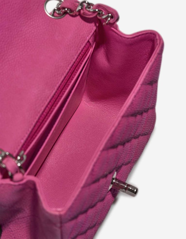 Chanel Timeless Mini Square Caviar Pink Inside | Sell your designer bag