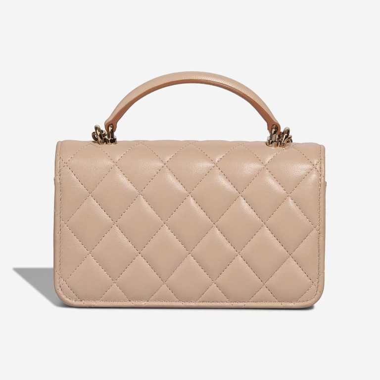 Chanel Timeless Wallet On Chain Lamb Beige | Sell your designer bag
