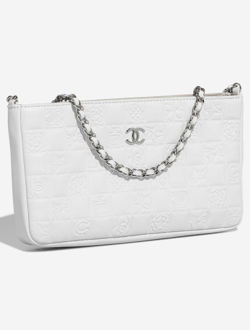 Chanel Clutch With Chain Small Lamb White | Sell your designer bag