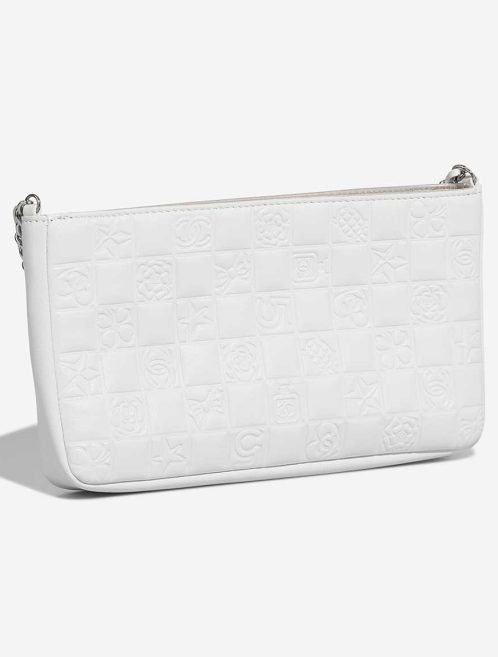 Chanel Clutch With Chain Small Lamb White | Sell your designer bag