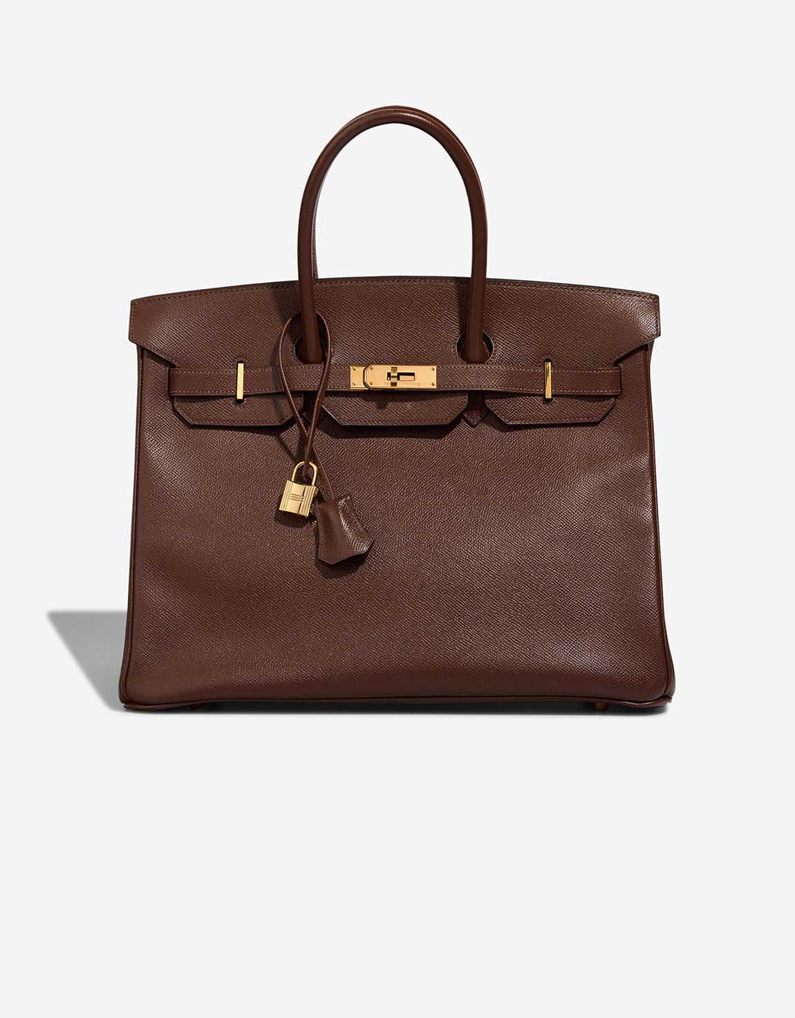 Hermès Birkin 35 Courchevel Havane | SACLÀB