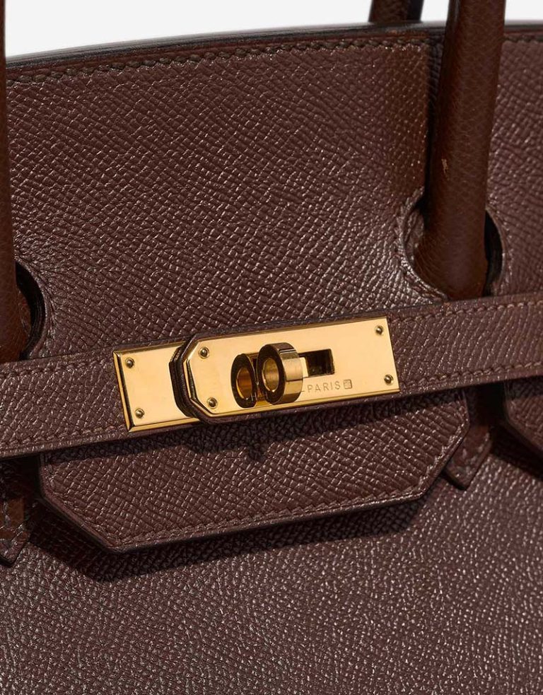 Hermès Birkin 35 Courchevel Havane Closing System | Sell your designer bag