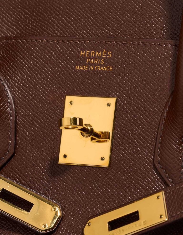 Hermès Birkin 35 Courchevel Havane Logo | Sell your designer bag
