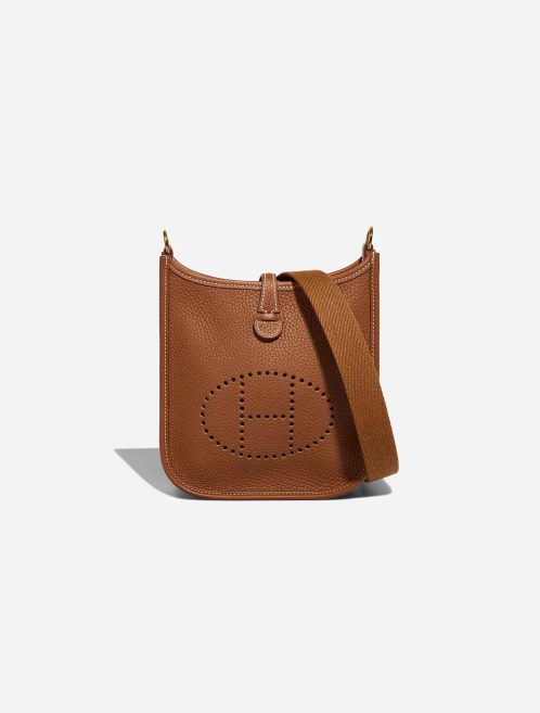 Hermès Evelyne 16 Clémence Gold Front | Sell your designer bag