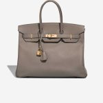 Hermès Birkin 35 Epsom Gris Asphalte Front | Sell your designer bag