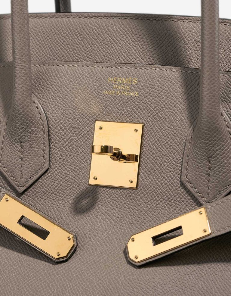 Hermès Birkin 35 Epsom Gris Asphalte Logo | Sell your designer bag