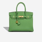 Hermès Birkin 30 Togo Vert Yucca Front | Sell your designer bag