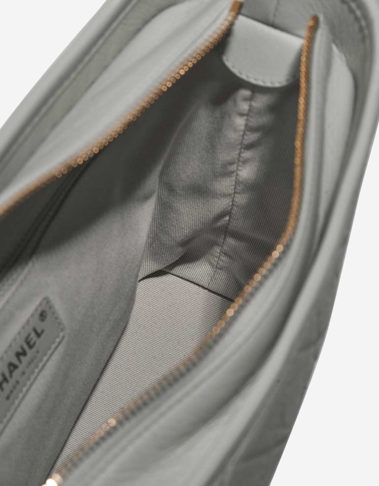 Chanel Gabrielle Small Calf Gris Clair Inside | Sell your designer bag