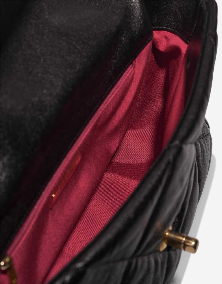 Chanel 19 Flap Bag Large Lamb Black Inside | Sell your designer bag