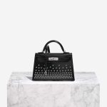 Hermès Kelly Clouté Mini Box Black Front | Sell your designer bag