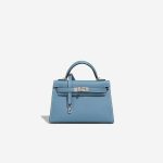 Hermès Kelly Mini Epsom Bleu Jean Front | Sell your designer bag