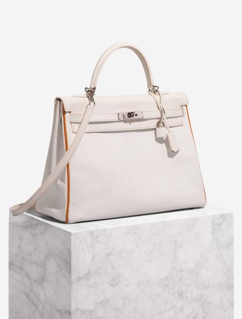 Hermès Kelly 35 Epsom Toffee / White Front | Sell your designer bag